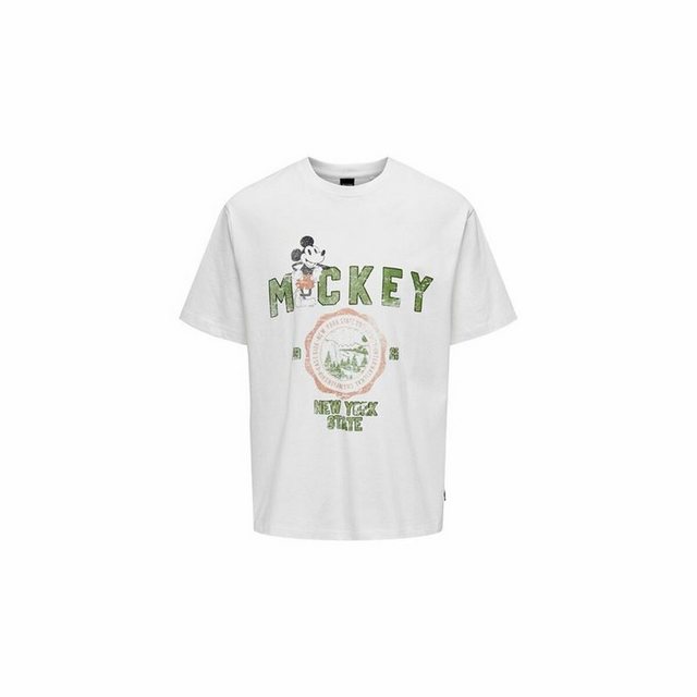 ONLY & SONS T-Shirt Herren Kurzarm-T-Shirt Only & Sons Mickey Rlx Cloud Dan günstig online kaufen