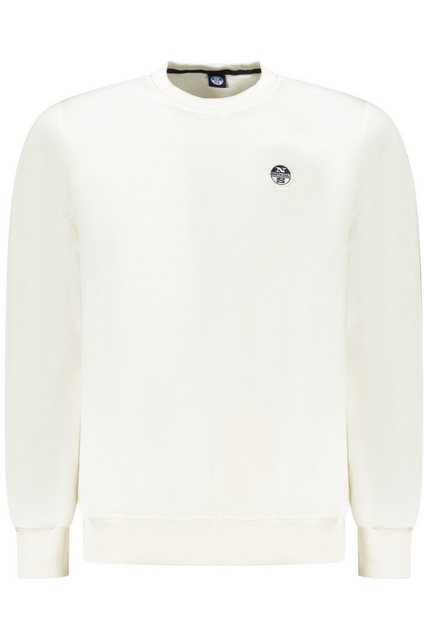 North Sails Sweatshirt Herren Sweatshirt Weiß - Langarm, Rundhals günstig online kaufen