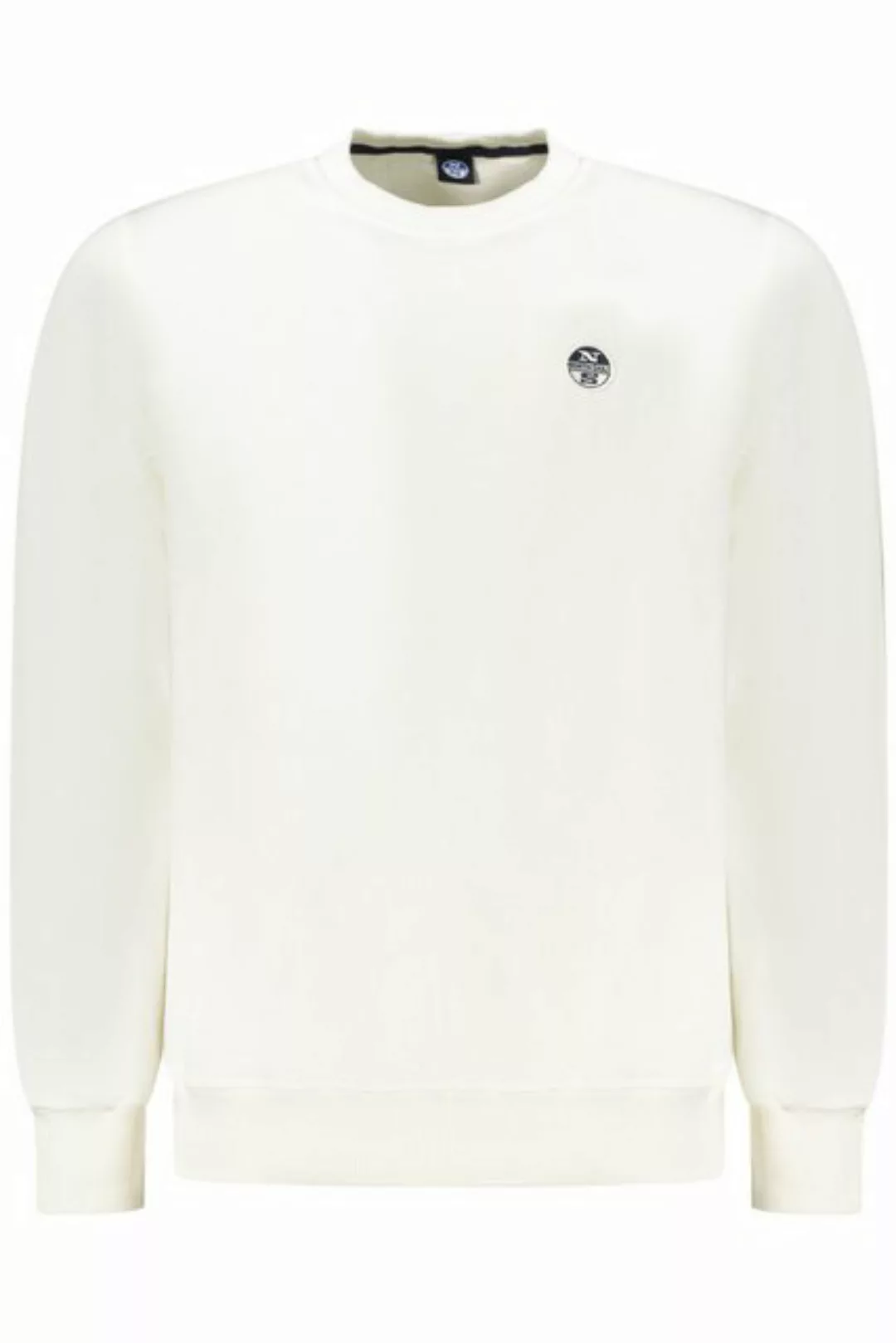 North Sails Sweatshirt Herren Sweatshirt Weiß - Langarm, Rundhals günstig online kaufen