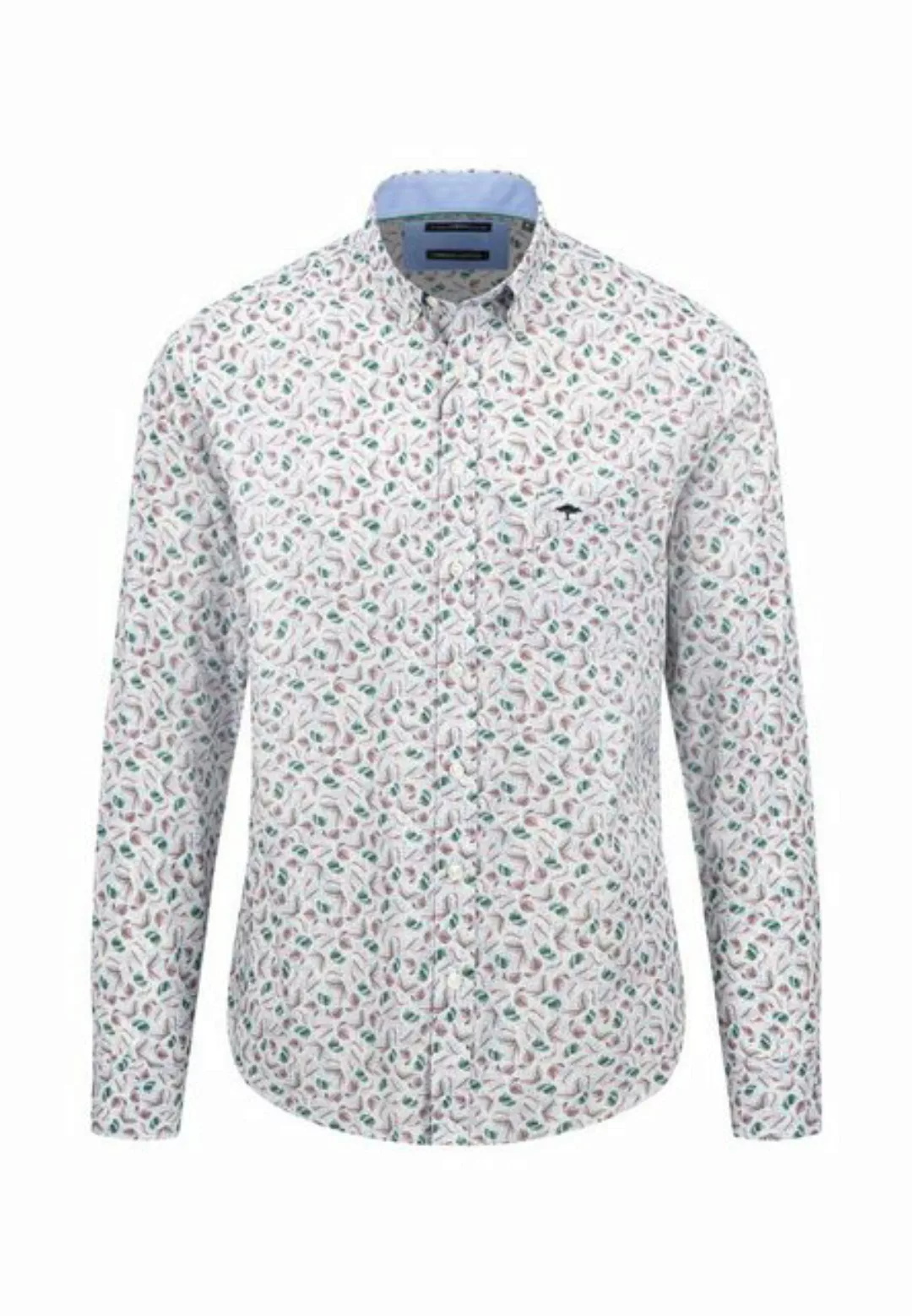 FYNCH-HATTON Langarmhemd Premium Flower Print günstig online kaufen