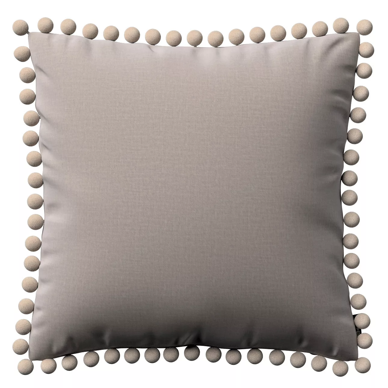 Kissenhülle Wera mit Bommeln, beige, 45 x 45 cm, Ingrid (705-44) günstig online kaufen