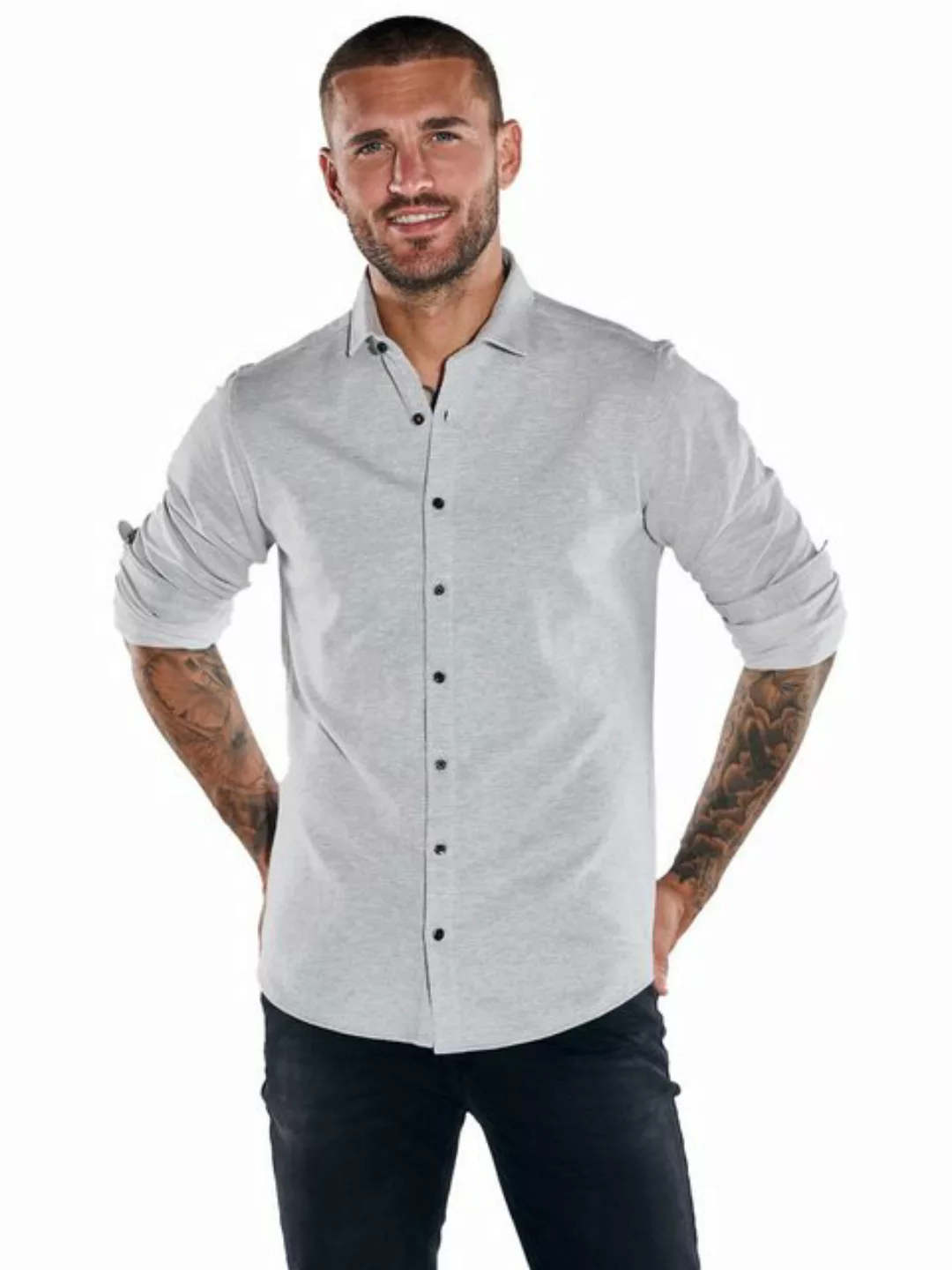 emilio adani Langarmhemd Langarm-Hemd slim fit günstig online kaufen