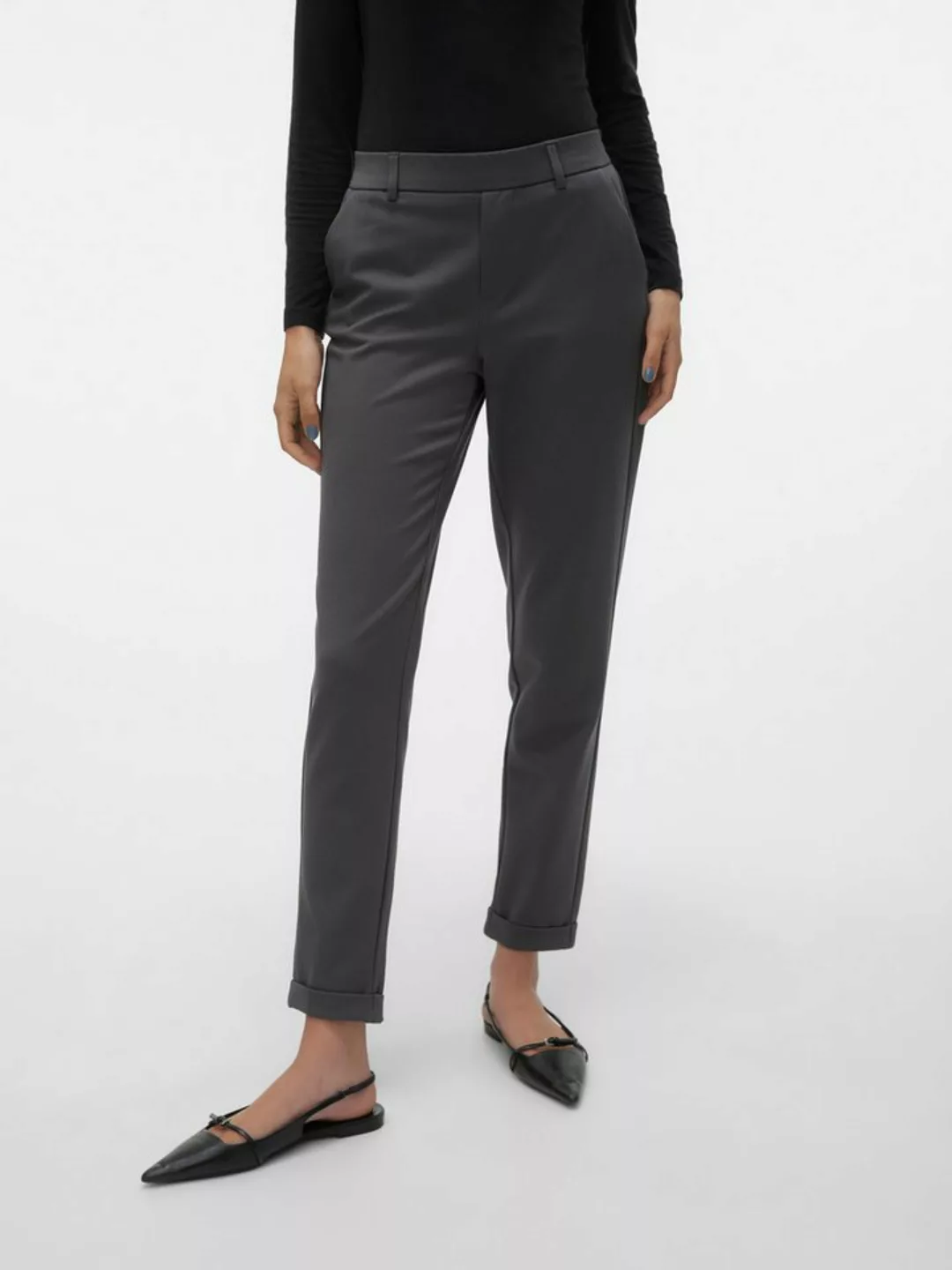 Vero Moda Anzughose VMMAYA MR LOOSE SOLID PANT NOOS knöchelfreie Form mit S günstig online kaufen