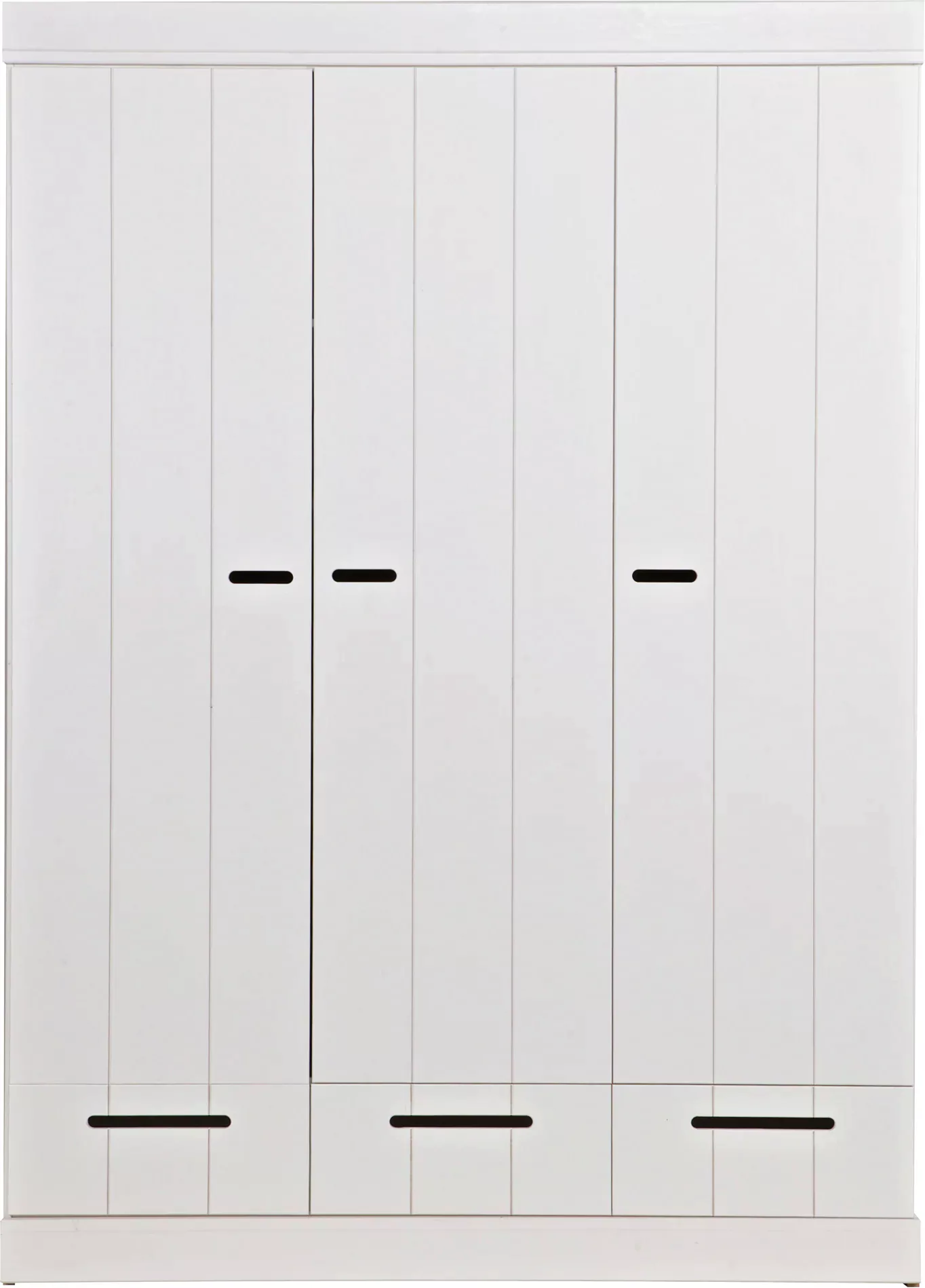 WOOOD Garderobenschrank "Connect", B 140 cm x H 195 cm, Kiefer massiv günstig online kaufen