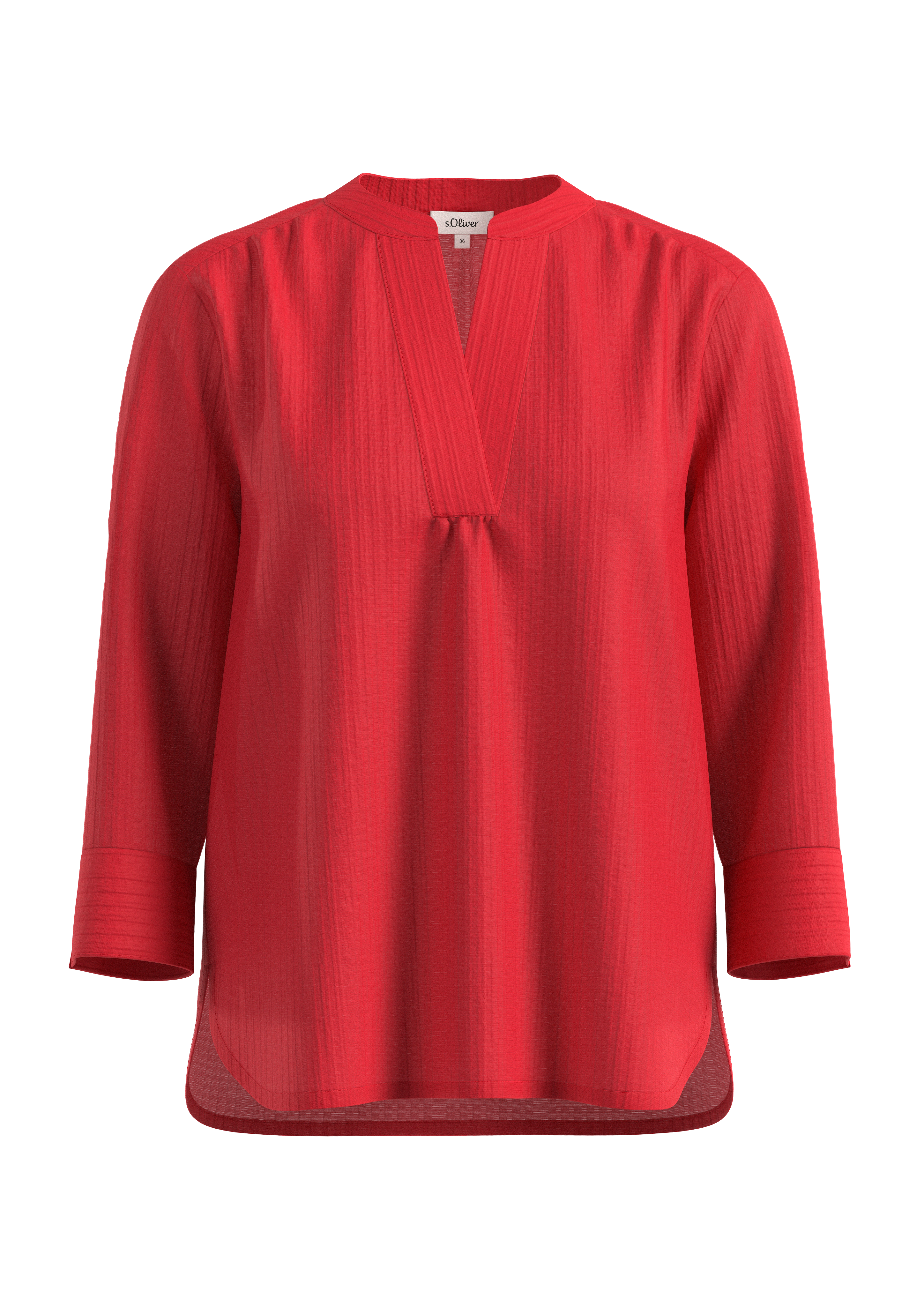 s.Oliver Shirtbluse, mit 3/4-Ärmeln und im Tunika-Look günstig online kaufen