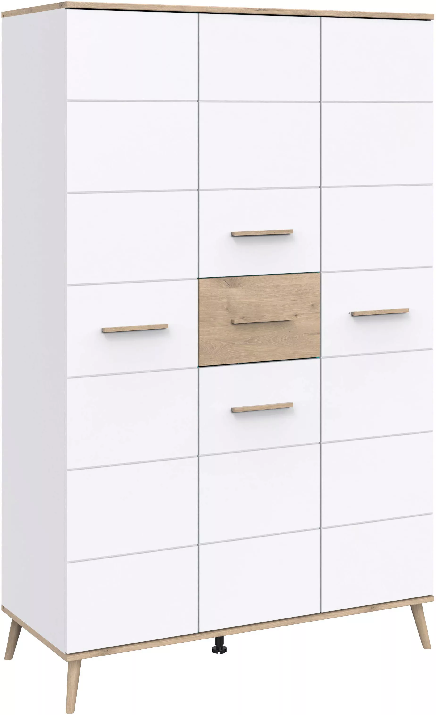 Wimex Kleiderschrank "Fehmarn", Mit Massivholzfüßen günstig online kaufen