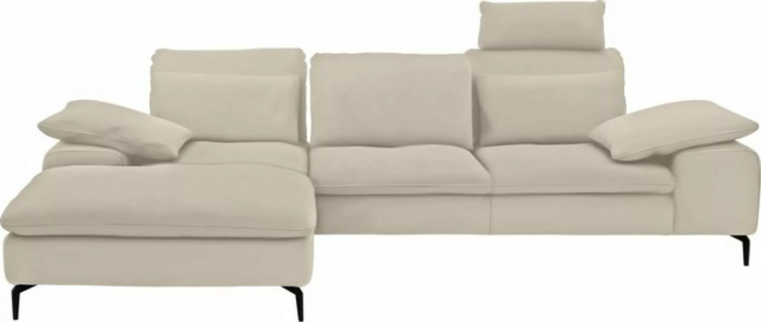 W.SCHILLIG Ecksofa "valentinoo", (Set), inklusive Hocker, mit Sitztiefenver günstig online kaufen