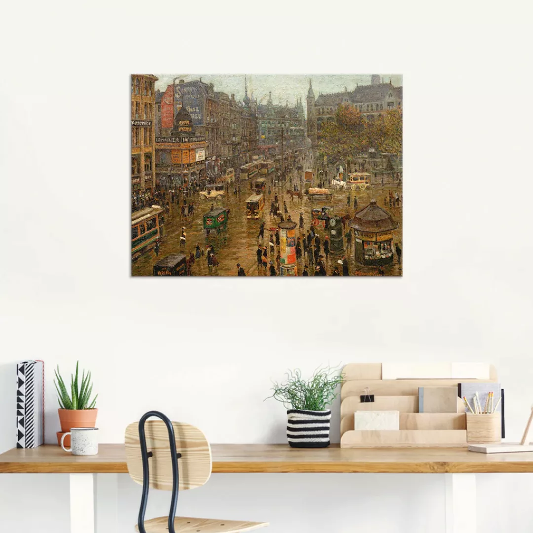 Artland Wandbild »Der Spittelmarkt«, Berlin, (1 St.), als Alubild, Outdoorb günstig online kaufen