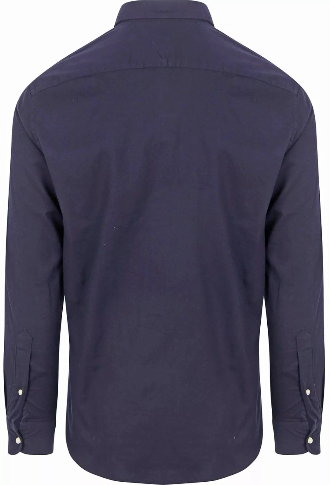 Tommy Hilfiger Hemd Brushed Navy - Größe M günstig online kaufen