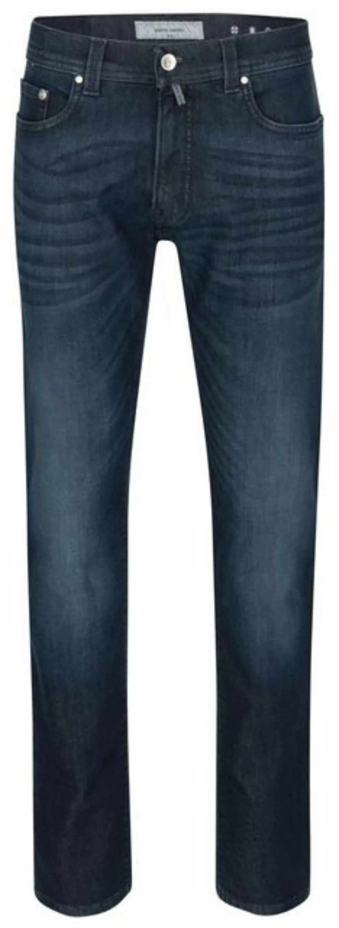 Pierre Cardin 5-Pocket-Jeans PIERRE CARDIN LYON TAPERED dark blue used buff günstig online kaufen