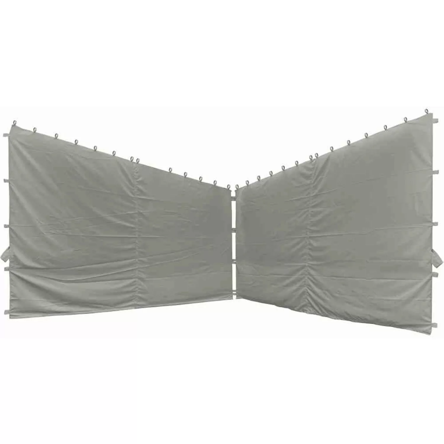 Siena Garden Seitenteile 2er Set zu Pavillon Berlino 400 cm x 197 cm Grau günstig online kaufen