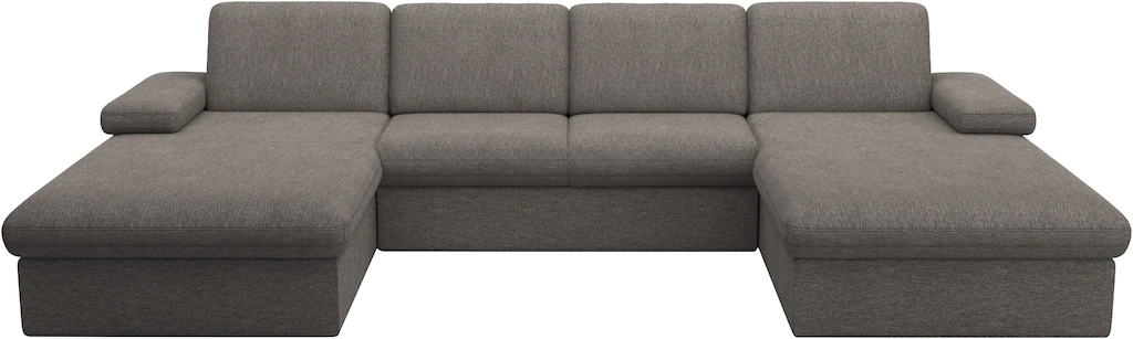 sit&more Wohnlandschaft "Moreno", mit Armteilverstellung,wahlweise mit Bett günstig online kaufen