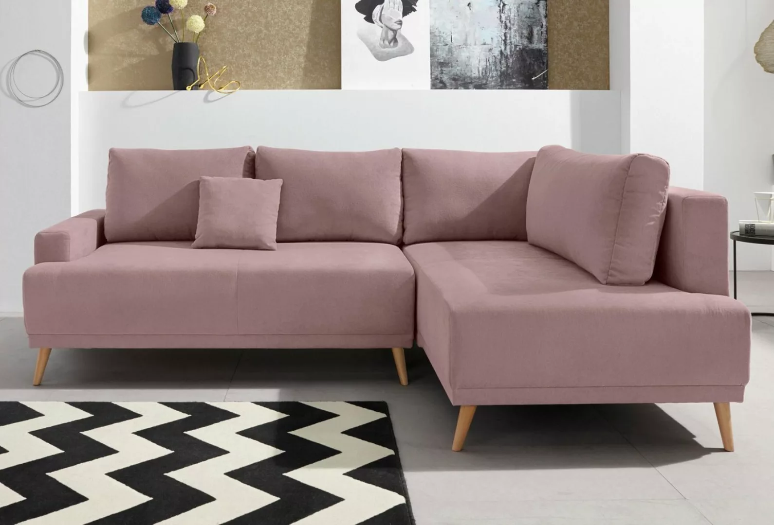 INOSIGN Ecksofa Exxpo Otusso, L-Form, mit Bettfunktion und Bettkasten günstig online kaufen