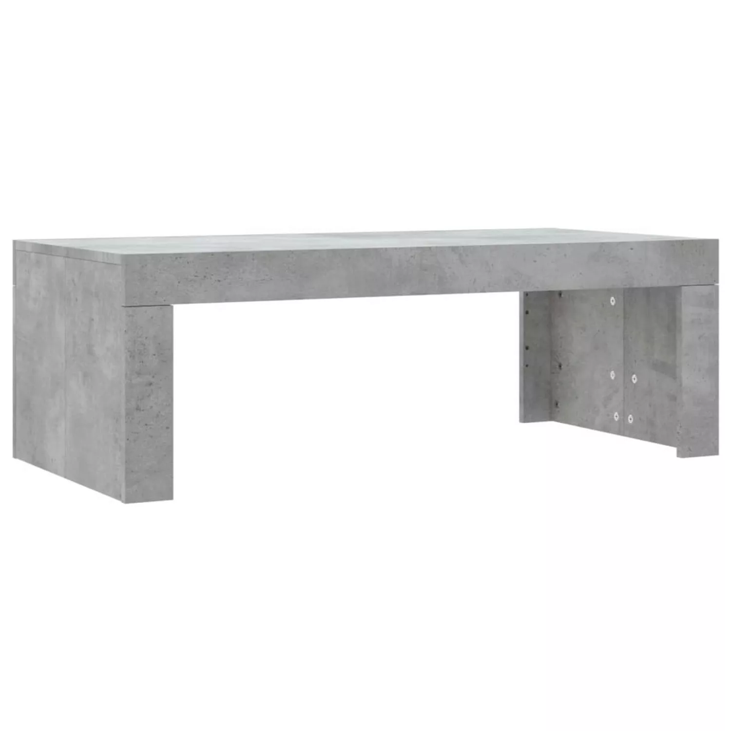 vidaXL Couchtisch Betongrau 102x50x36 cm Holzwerkstoff günstig online kaufen