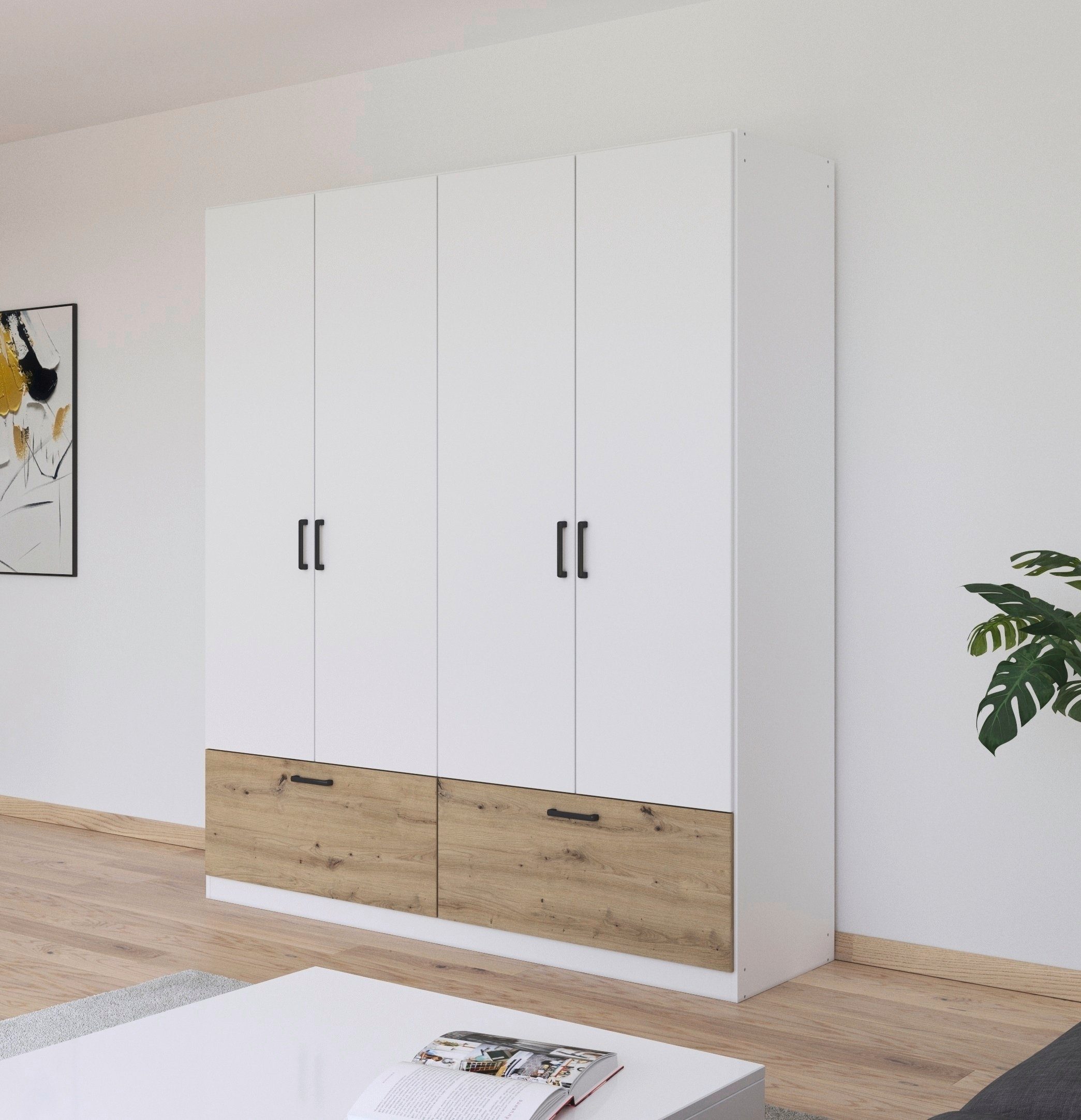 rauch Drehtürenschrank "Kleiderschrank Schrank Garderobe Wäscheschrank BARI günstig online kaufen