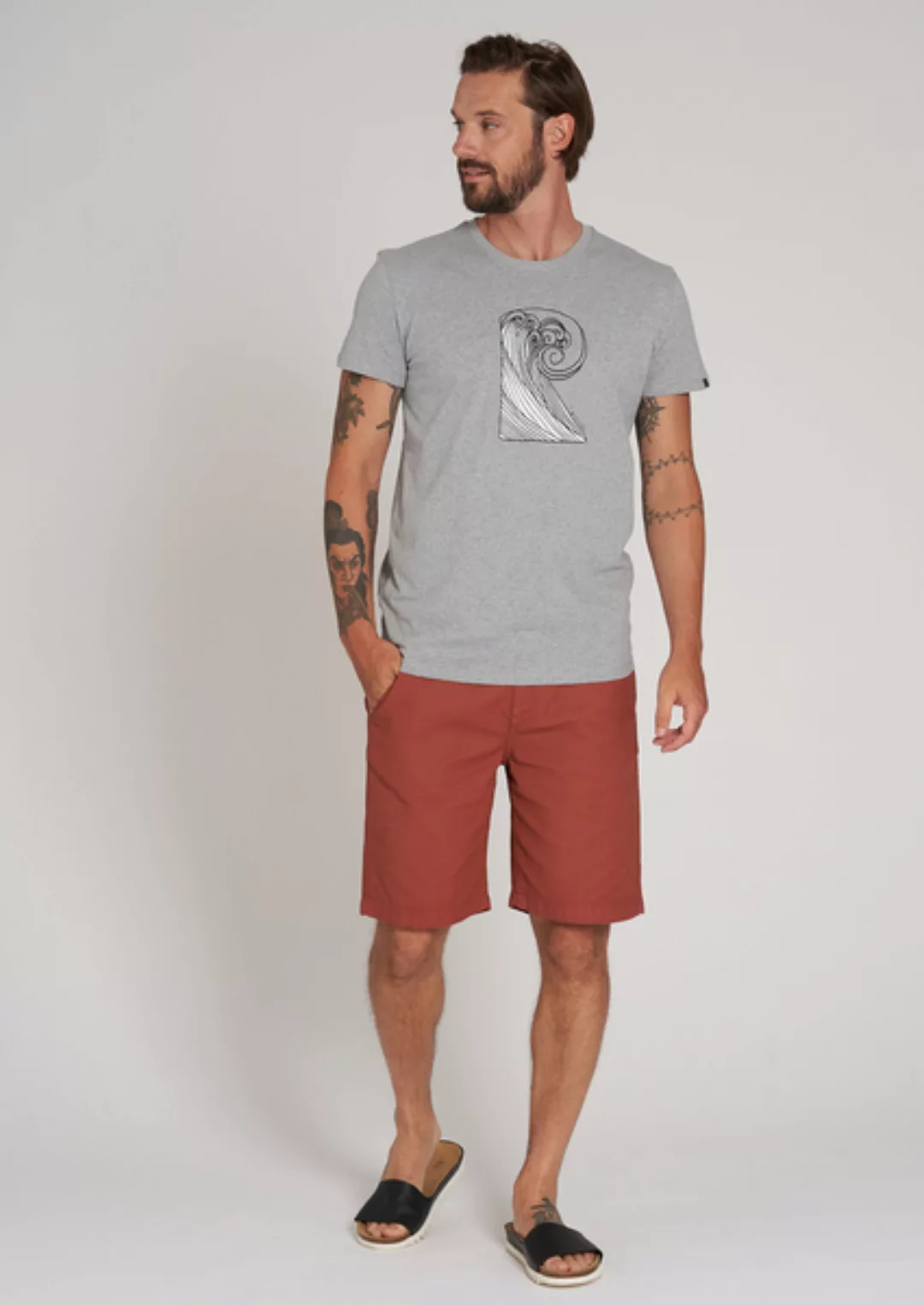 Herren T-shirt #Recowave Aus Baumwolle (Bio) | Casual T-shirt #Recowave günstig online kaufen
