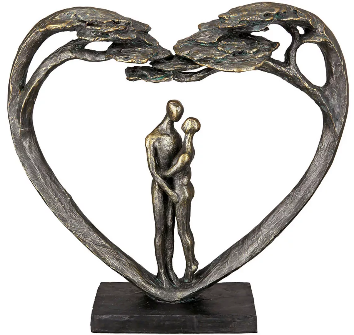 Casablanca by Gilde Dekofigur "Skulptur "Love Tree"" günstig online kaufen