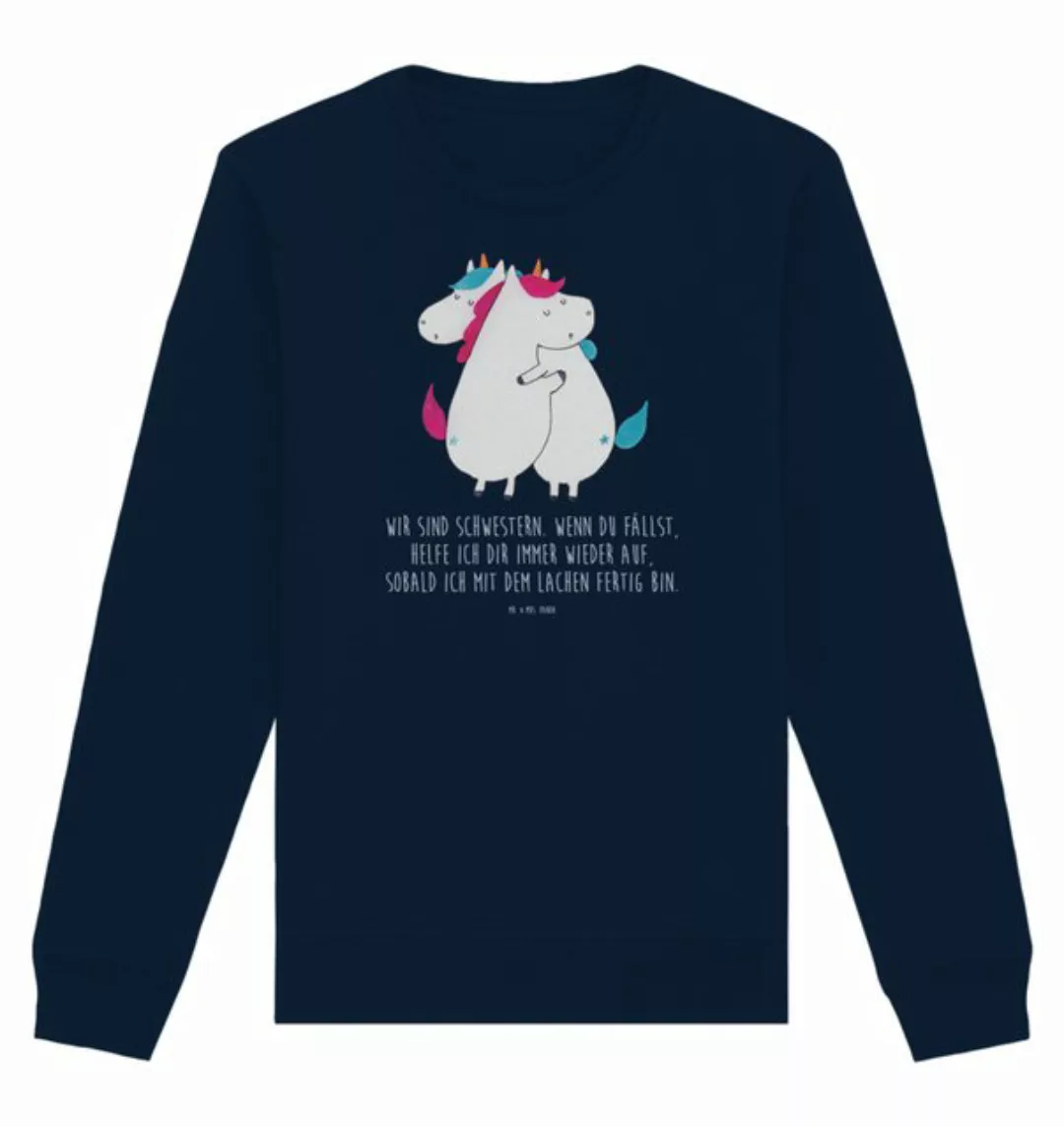 Mr. & Mrs. Panda Longpullover Größe S Einhörner Umarmen - French Navy - Ges günstig online kaufen