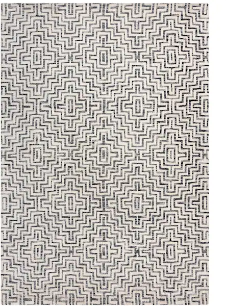 FLAIR RUGS Teppich »Rhett«, rechteckig, 12 mm Höhe, aus gewebter Wolle günstig online kaufen