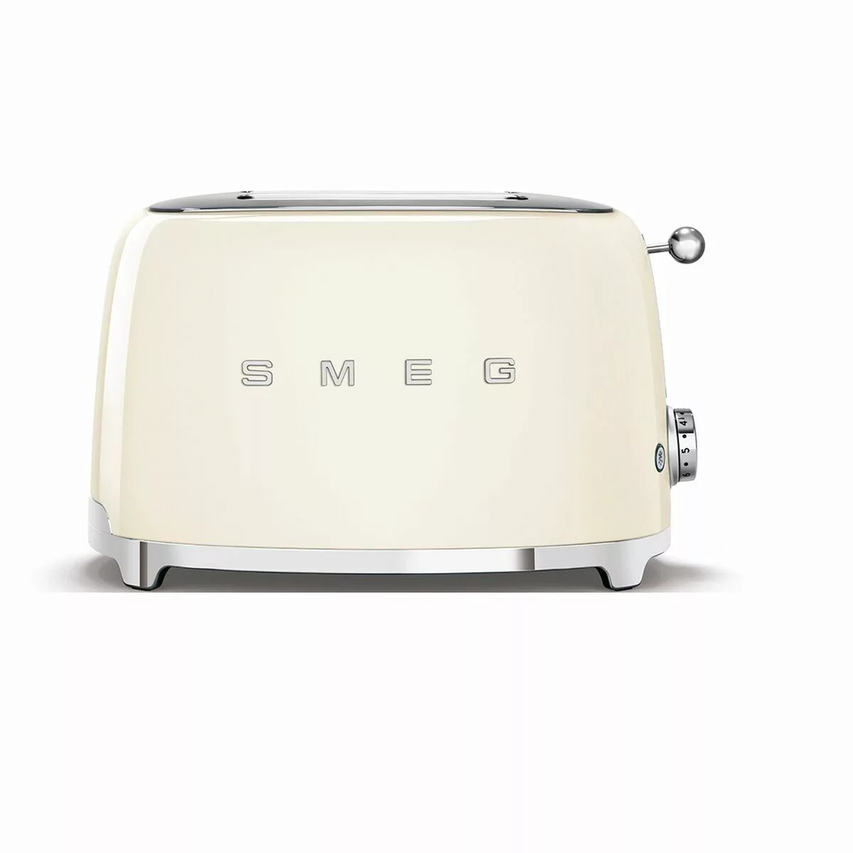 Kompakter Retro 2-Schlitz-Toaster Creme günstig online kaufen