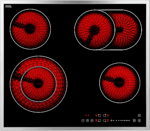Hanseatic Elektro-Kochfeld von SCHOTT CERAN®, MC-HF662B günstig online kaufen