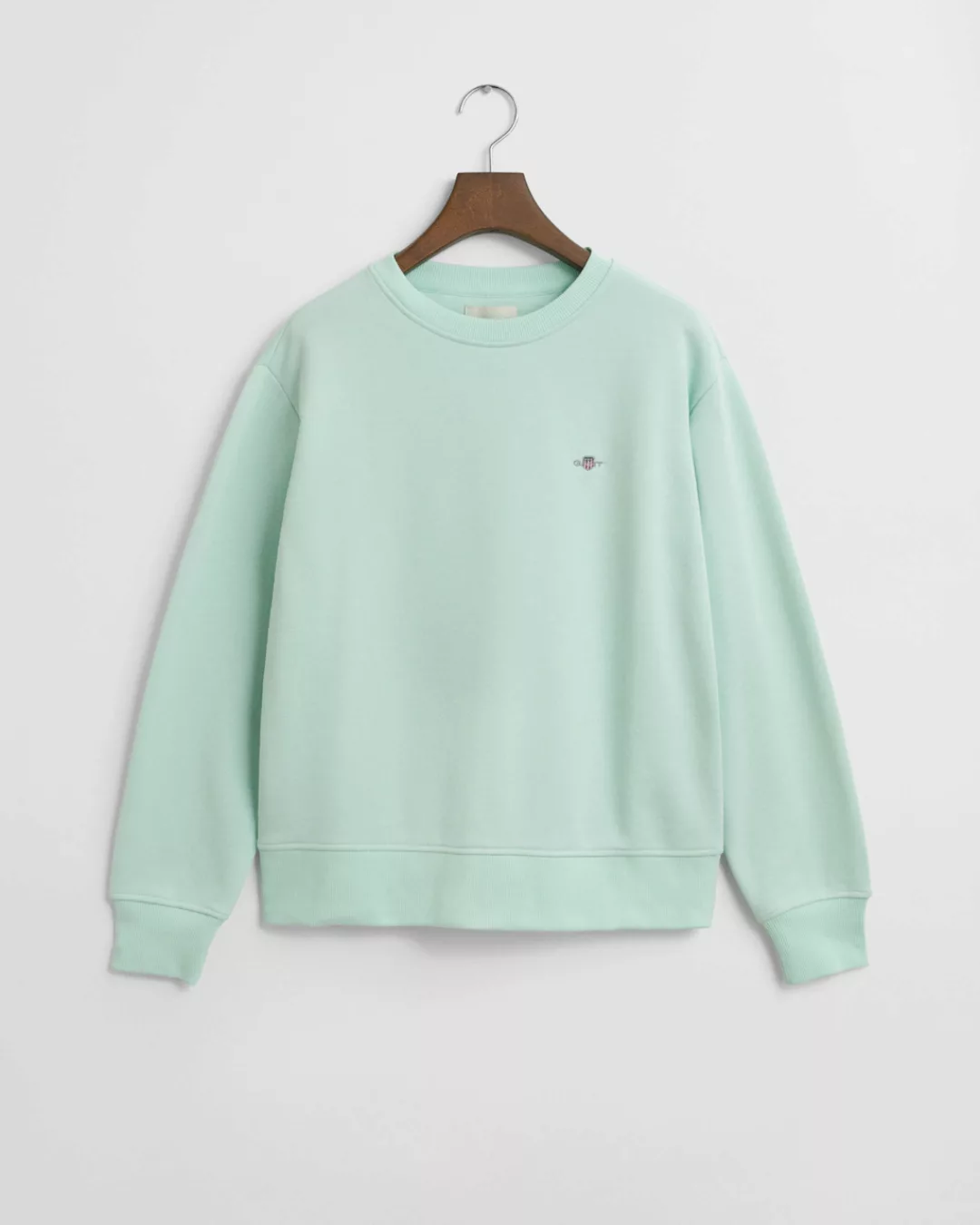 Gant Sweatshirt "SHIELD C-NECK SWEAT", Grafische GANT-Stickerei auf der Bru günstig online kaufen