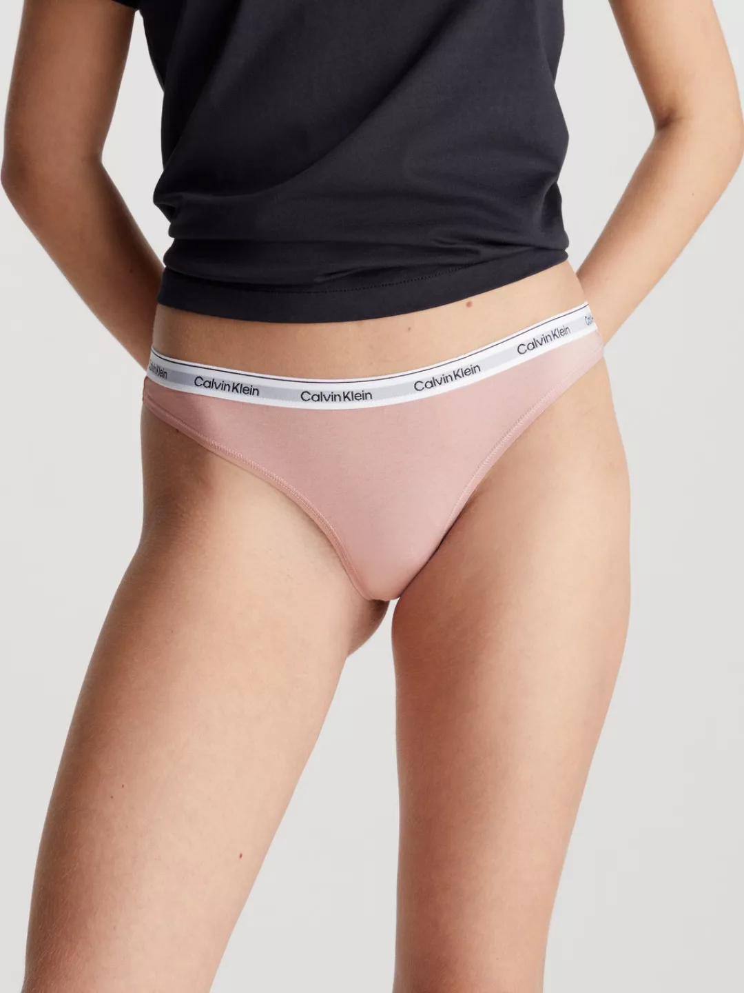 Calvin Klein Underwear Tanga "THONG (LOW-RISE)", mit Logobund günstig online kaufen