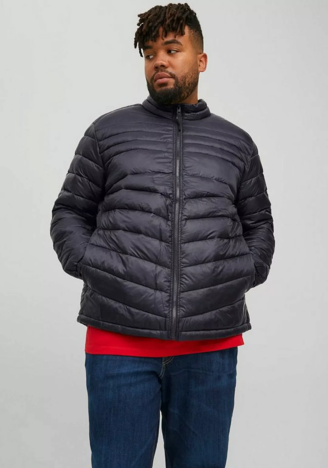 Jack & Jones PlusSize Steppjacke JJEHERO PUFFER COLLAR PS SN günstig online kaufen