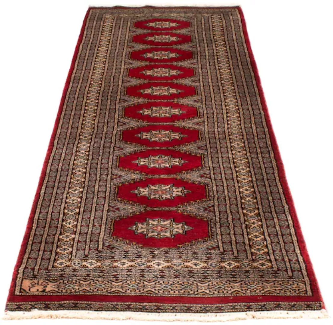 morgenland Orientteppich »Pakistan - 247 x 83 cm - dunkelrot«, rechteckig günstig online kaufen