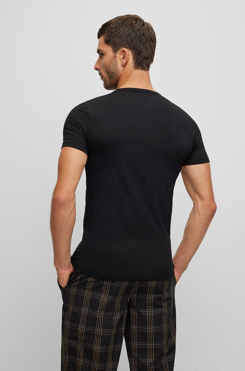 BOSS T Shirt Modern 2-Pack Schwarz - Größe M günstig online kaufen