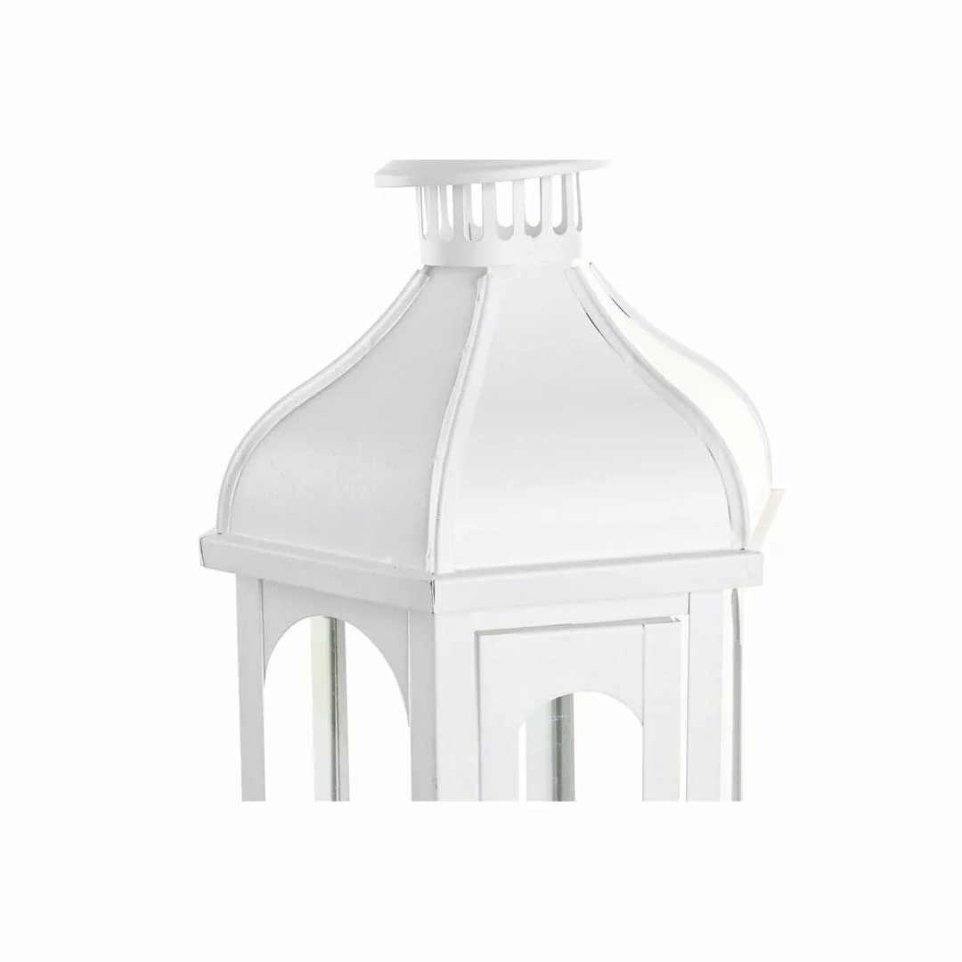 Lanterne Dkd Home Decor Kristall Metall Weiß (20 X 17 X 55 Cm) günstig online kaufen