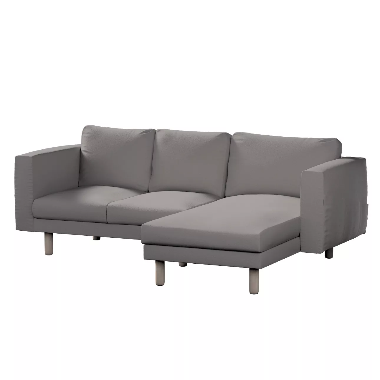 Bezug für Norsborg 3-Sitzer Sofa mit Recamiere, beige, Norsborg Bezug für 3 günstig online kaufen