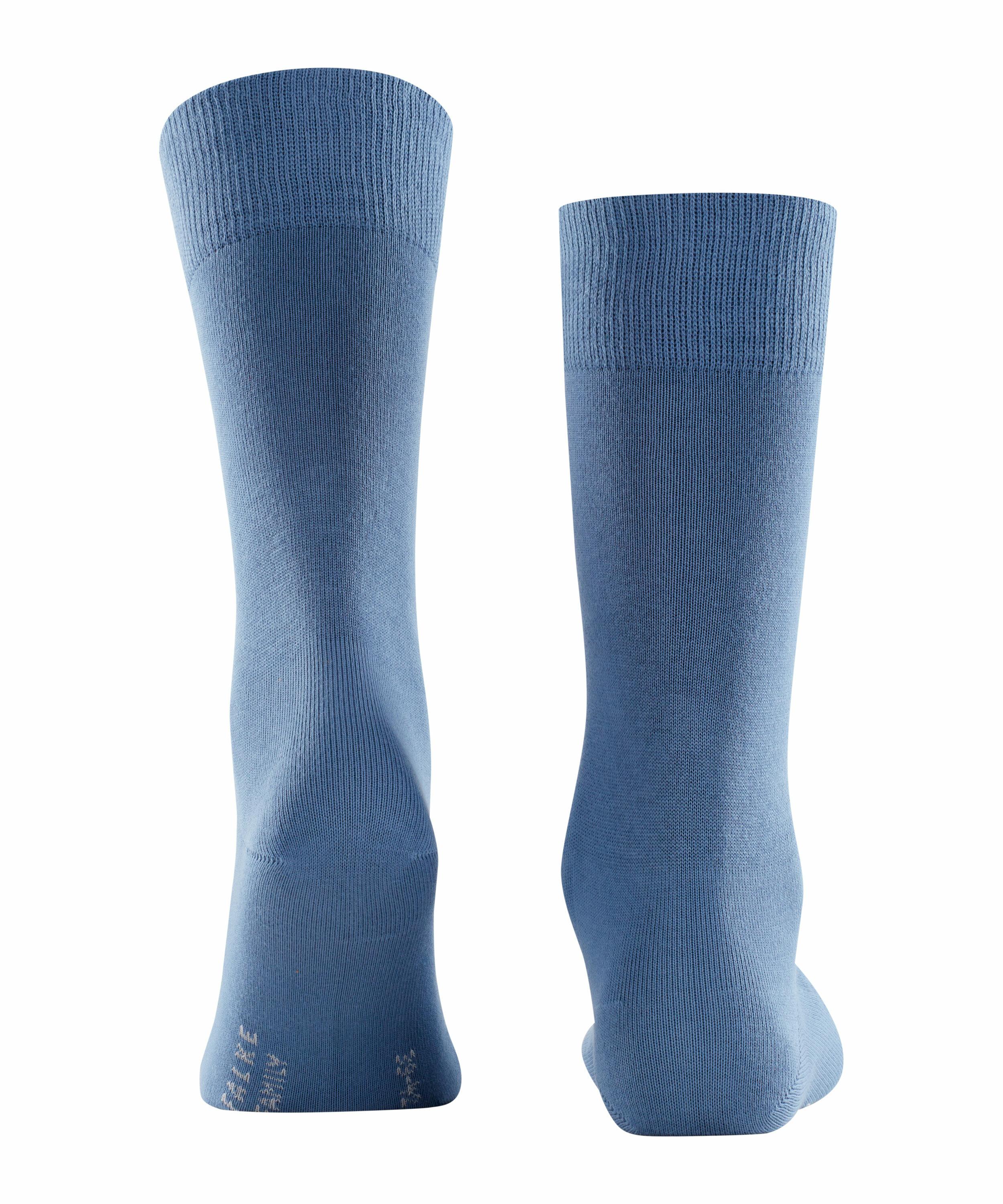 FALKE Family Herren Socken, 39-42, Blau, Uni, Baumwolle, 14657-684502 günstig online kaufen