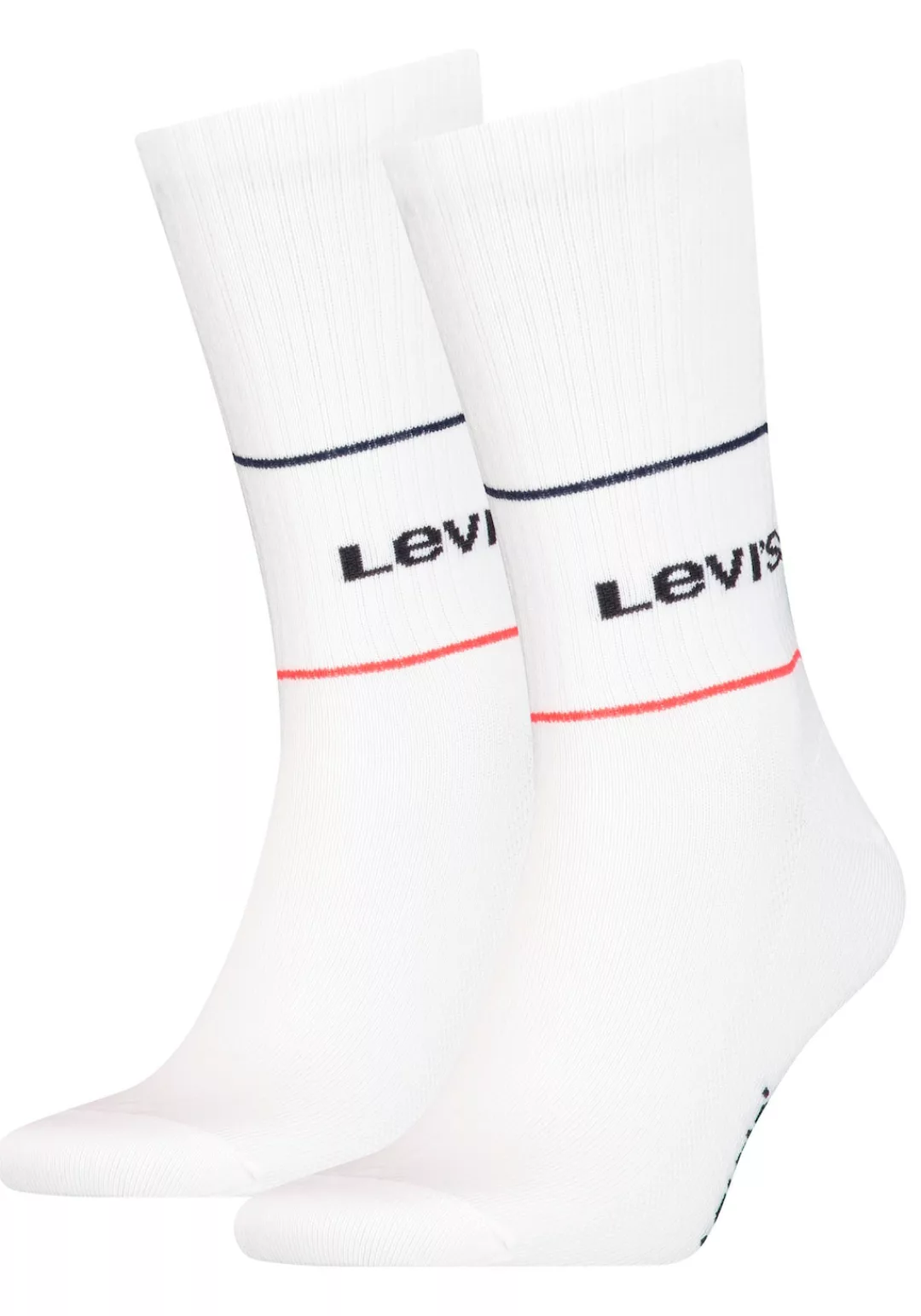 Levis Sportsocken, (Packung, 2 Paar), LEVIS SHORT CUT LOGO SPORT 2P günstig online kaufen