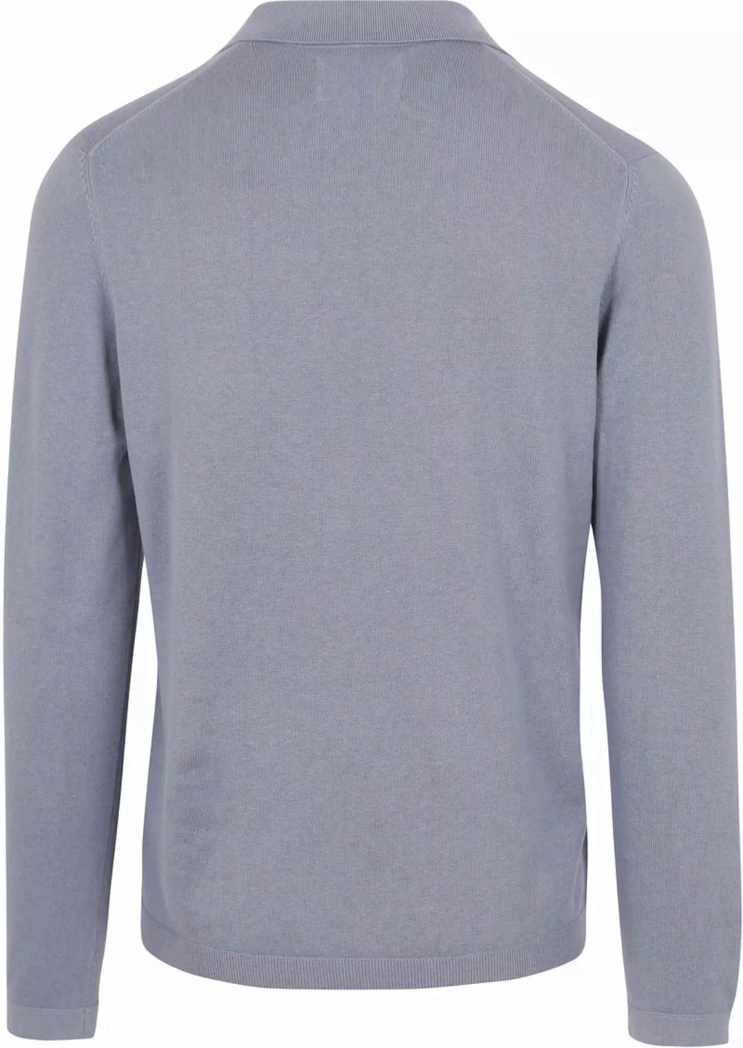 Marc O'Polo Longsleeve Poloshirt Riva Hellblau - Größe XXL günstig online kaufen