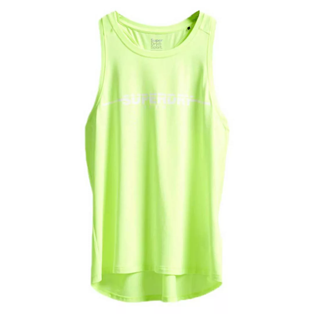 Superdry Training Gym Ärmellos T-shirt M Luminous Yellow günstig online kaufen