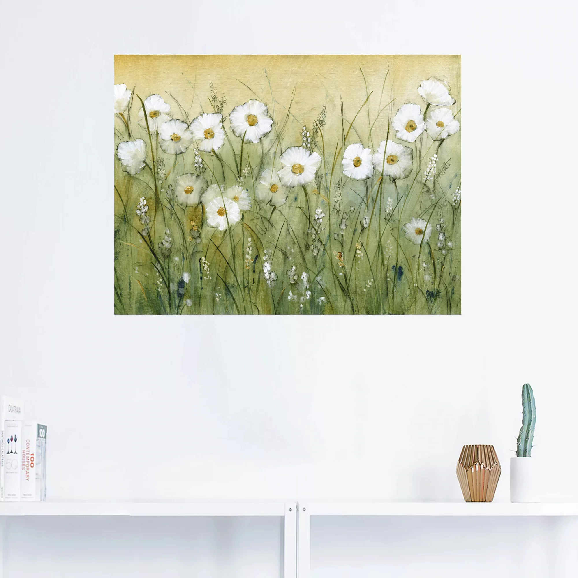 Artland Wandbild »Gänseblümchenfrühling II«, Blumen, (1 St.), als Alubild, günstig online kaufen