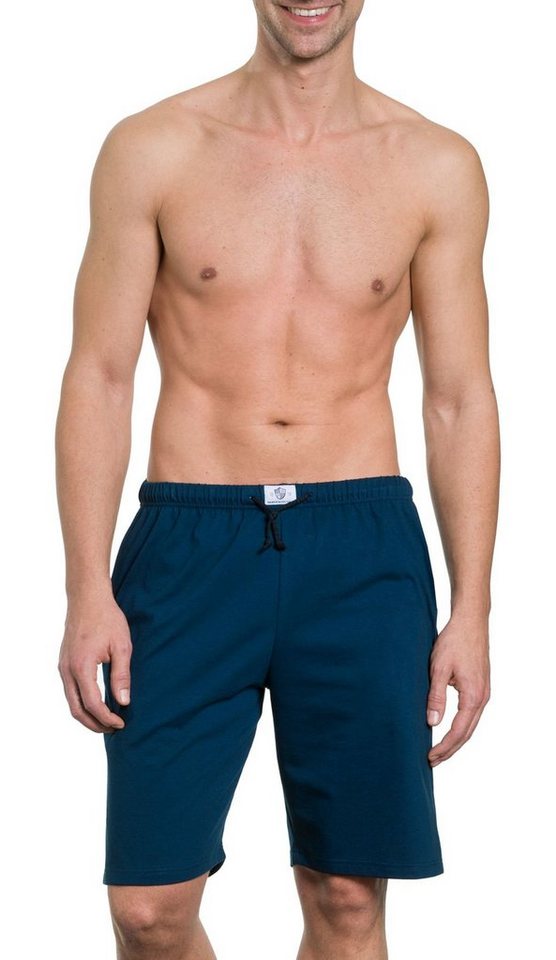 HAASIS Bodywear 1919 Bermudas Herren Jerseybermuda 77113863-navy (Packung, günstig online kaufen