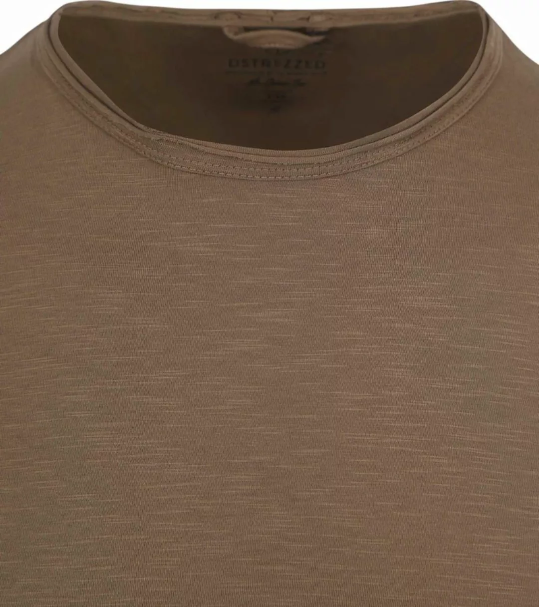 Dstrezzed Mc Queen T-shirt Melange Braun Grün - Größe XL günstig online kaufen