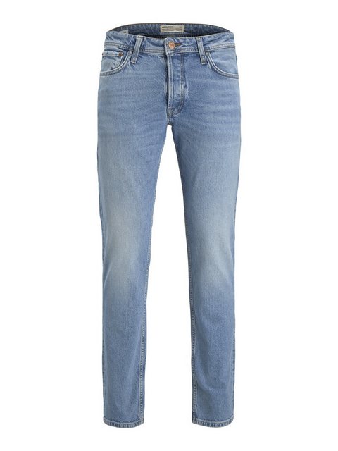 Jack & Jones Straight-Jeans Herren Jeans Hose Blau JJITIM JJORIGINAL CJ 715 günstig online kaufen