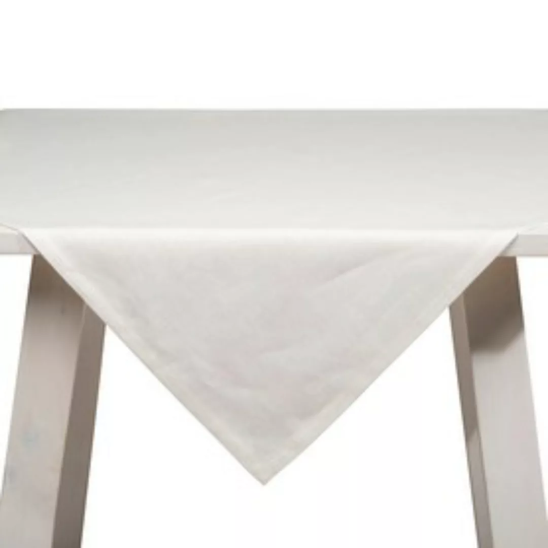 Tischdecke 'Pure' weiß 100x100cm günstig online kaufen