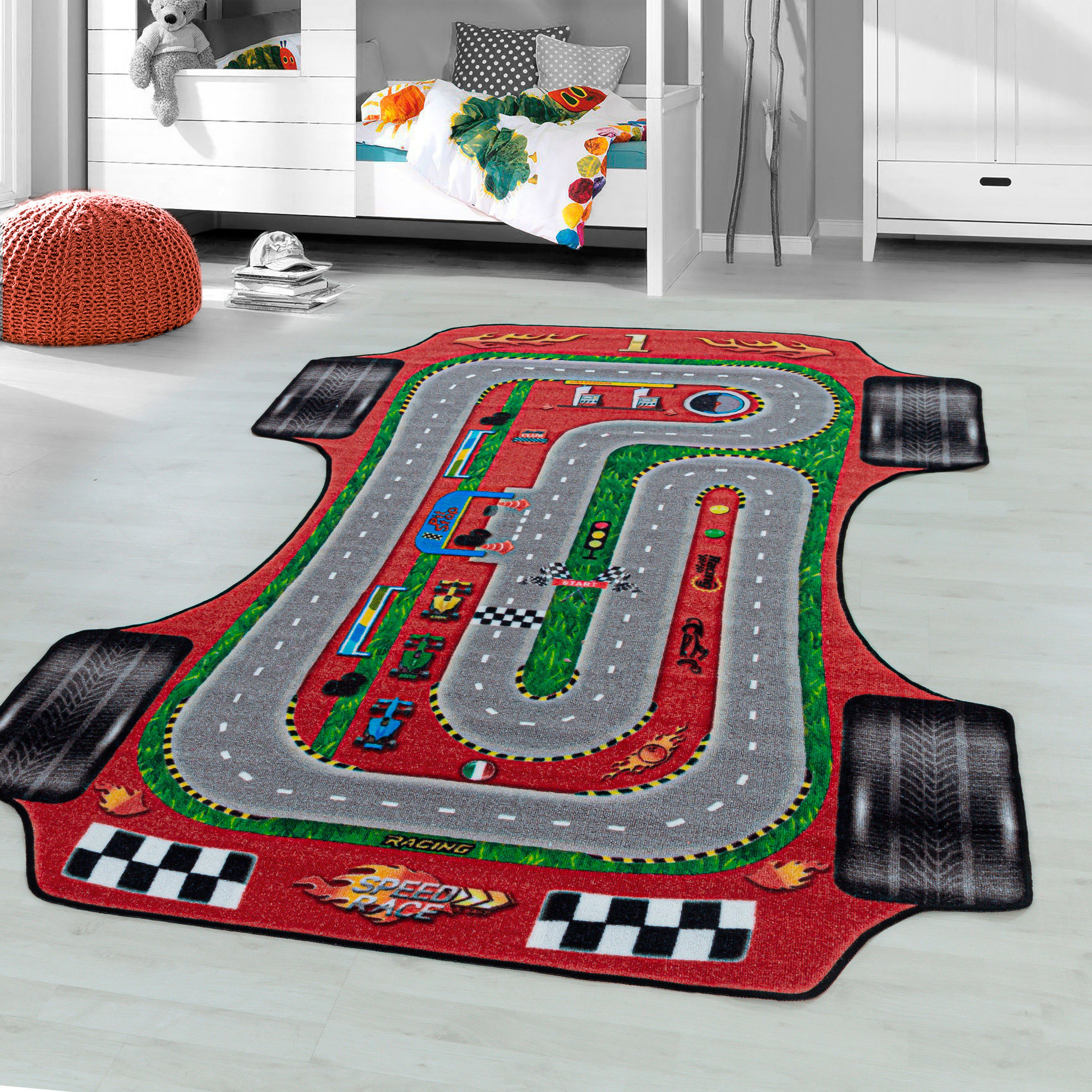 Ayyildiz | Kinderteppich Racecar günstig online kaufen