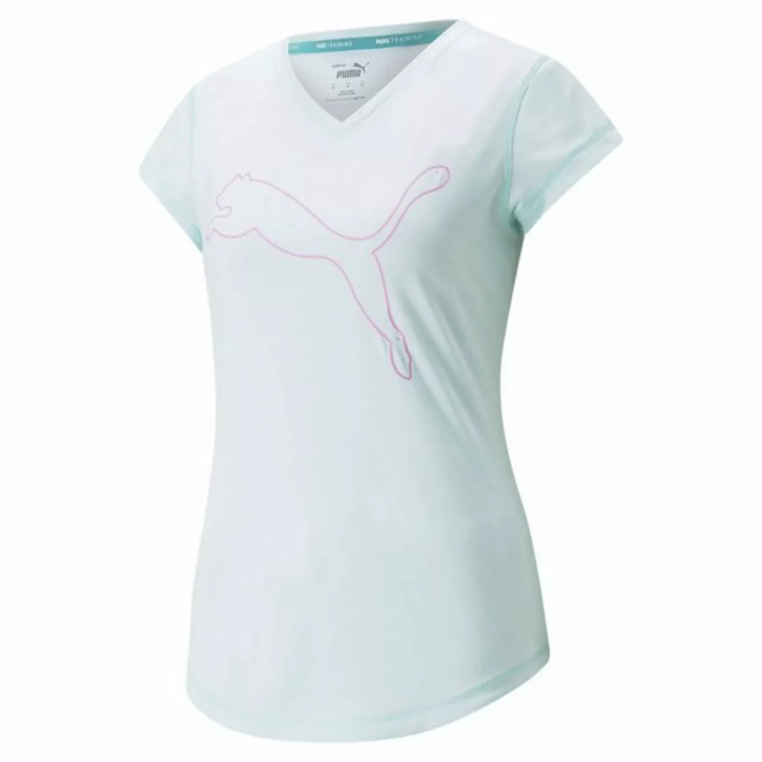 CARE OF BY PUMA Kurzarmshirt Puma W Train Favorite Heather Cat Tee Damen günstig online kaufen