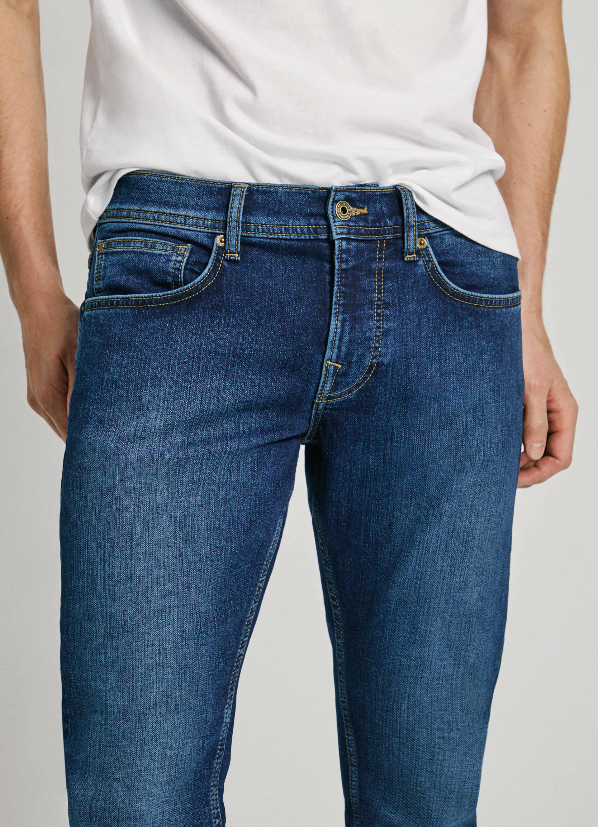 Pepe Jeans Slim-fit-Jeans "SLIM GYMDIGO JEANS, sehr elastisch" günstig online kaufen