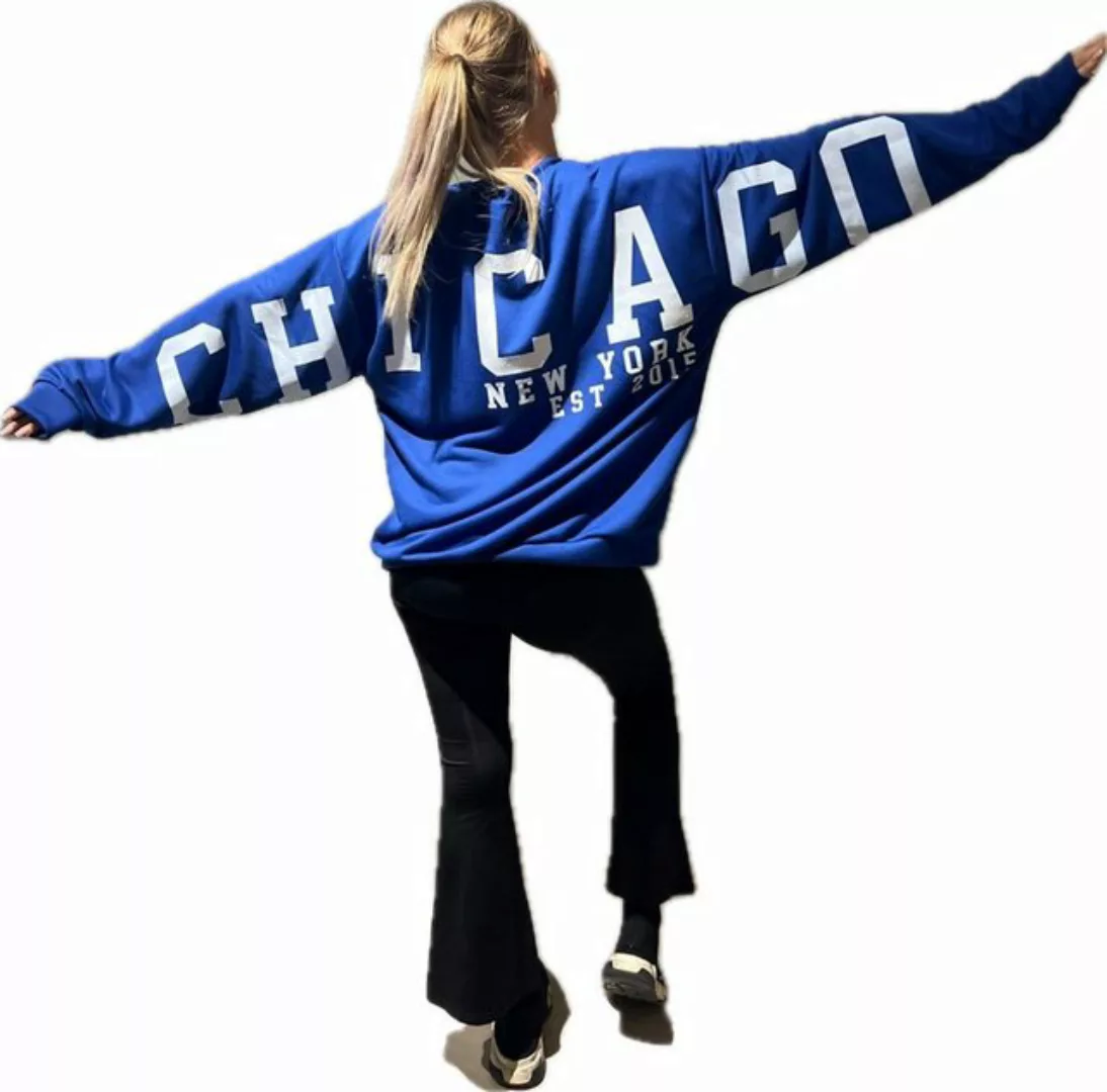 Worldclassca Longsweatshirt Worldclassca Oversized Sweatshirt CHICAGO Langa günstig online kaufen