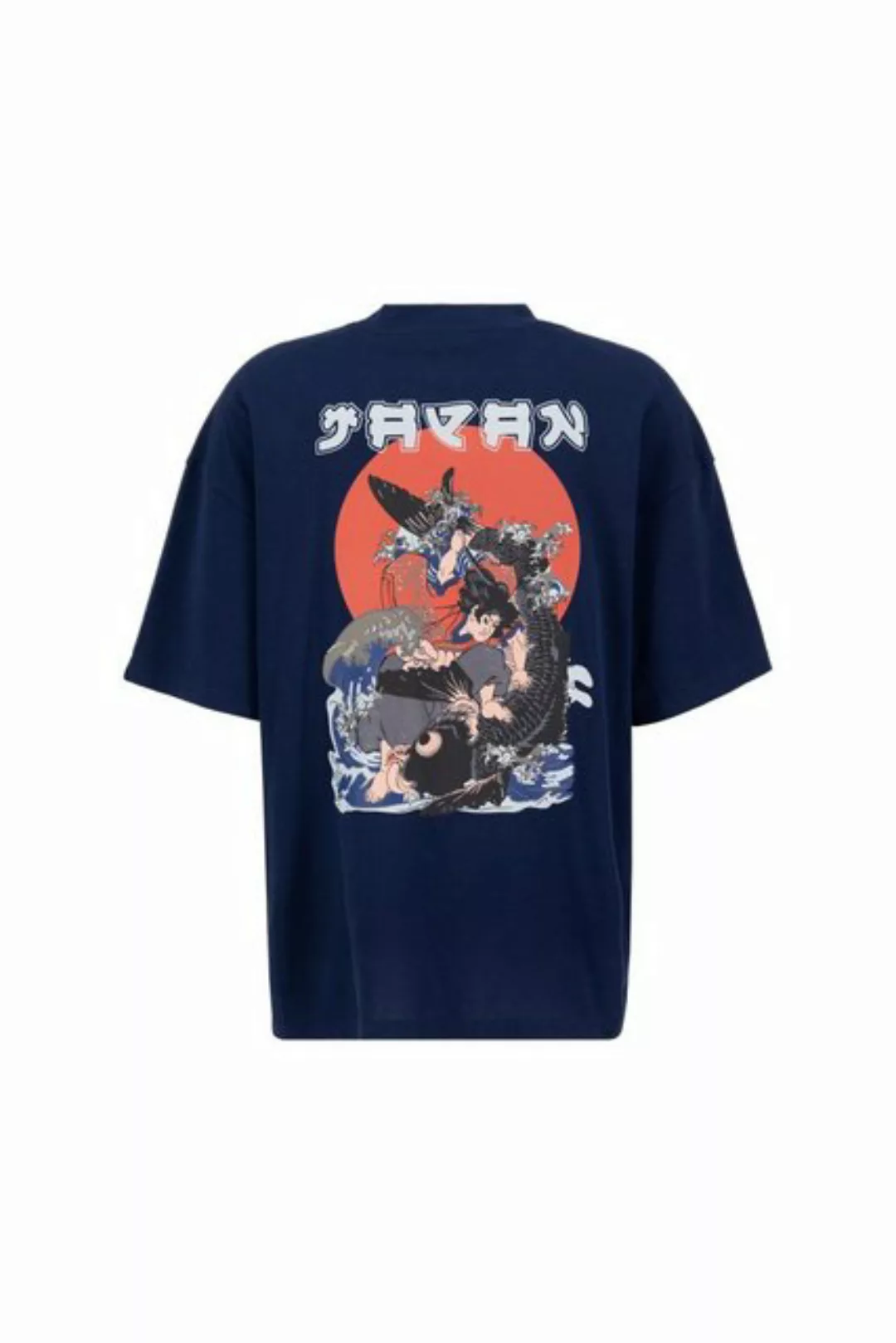 Alpha Industries T-Shirt ALPHA INDUSTRIES Men - T-Shirts Japan Wave Warrior günstig online kaufen