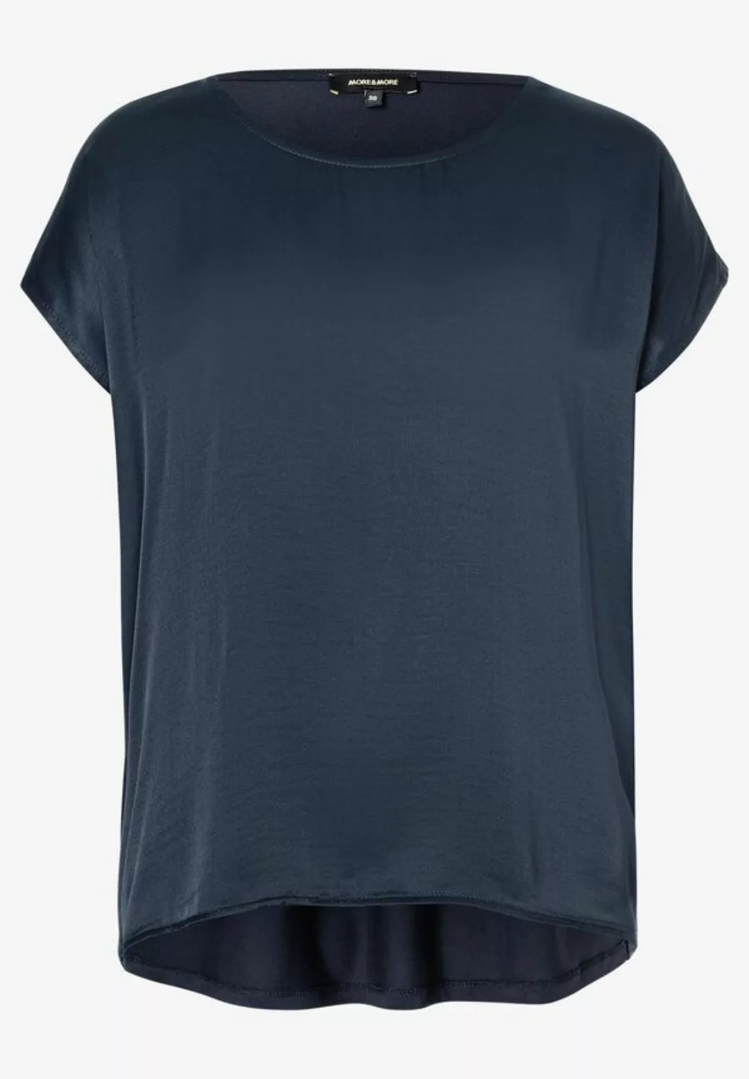 MORE&MORE Kurzarmshirt Blusenshirt günstig online kaufen