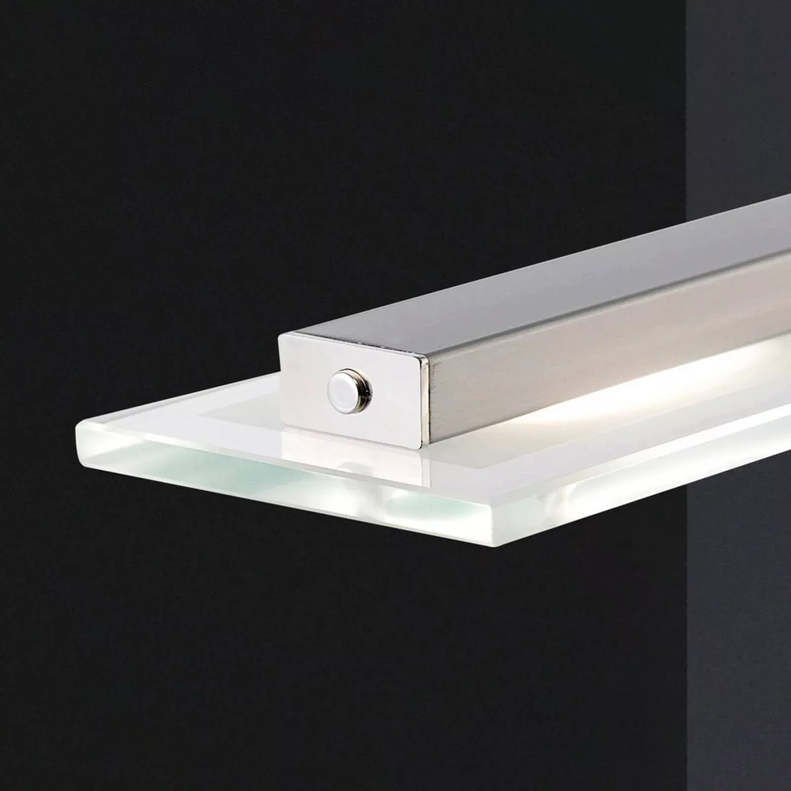 LED-Pendellampe Tenso mit Dimmer, nickel 64cm günstig online kaufen