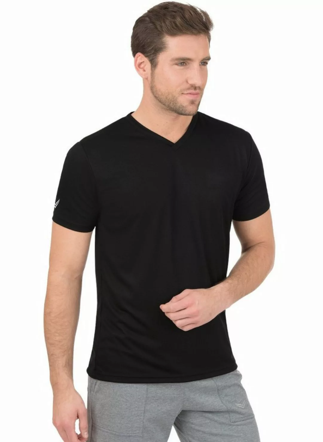 Trigema T-Shirt TRIGEMA V-Shirt COOLMAX® (1-tlg) günstig online kaufen