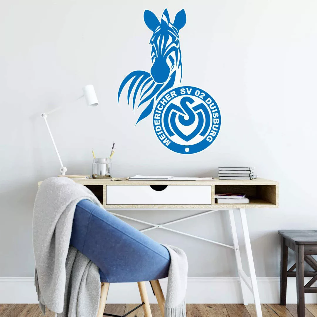 Wall-Art Wandtattoo »Fußball MSV Duisburg Logo«, selbstklebend, entfernbar günstig online kaufen